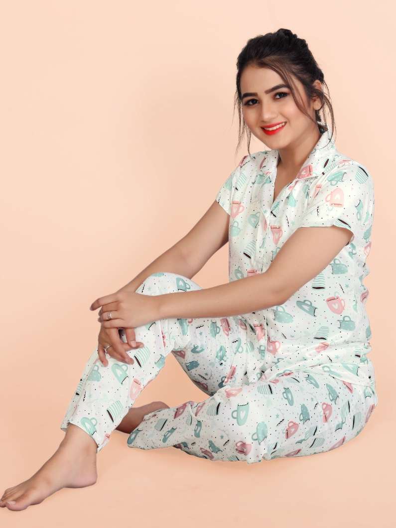 ladies night suit set  - 18439199 -  Standard Image - 1
