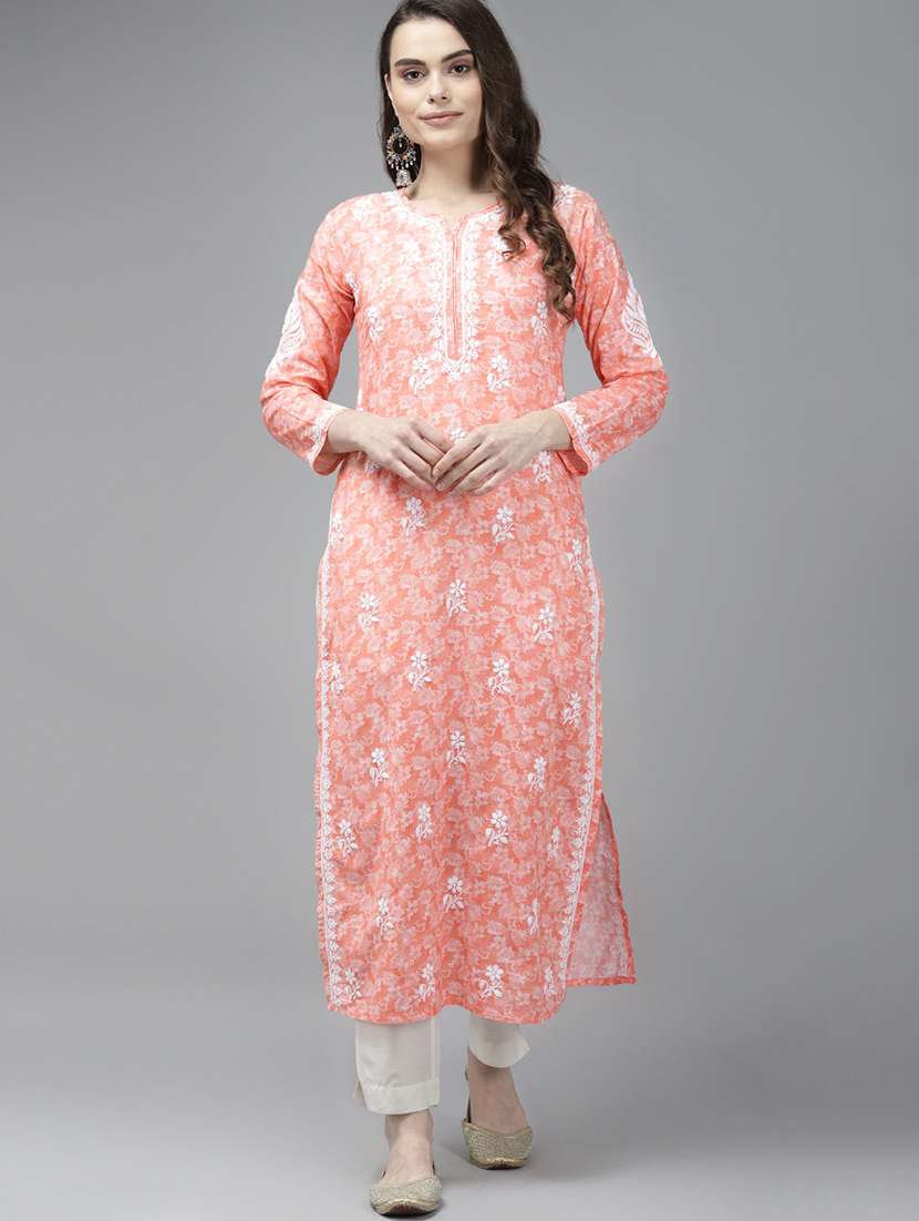 women's straight kurta - 18439711 - Zoom Image - 0