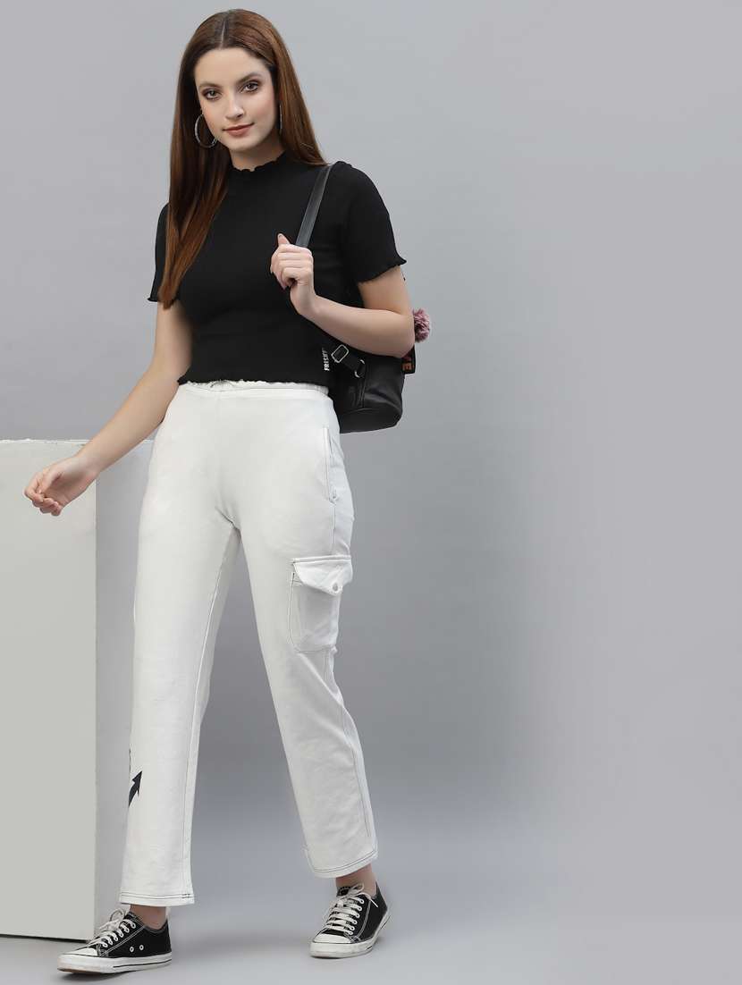 women's crop mock neck top - 18439876 -  Standard Image - 4