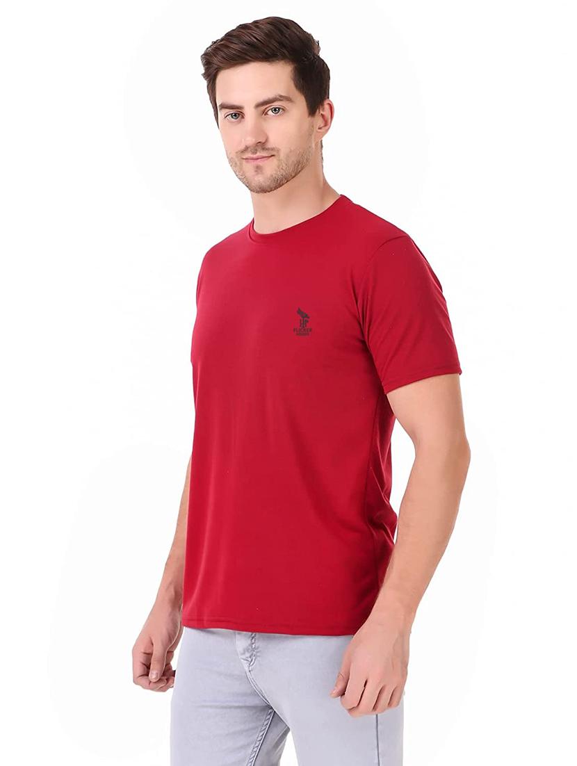 red solid t-shirt - 18440789 - Standard Image - 1