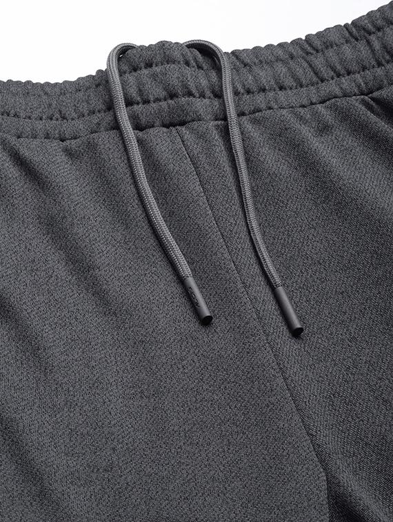 grey solid track pant - 18440795 - Standard Image - 4