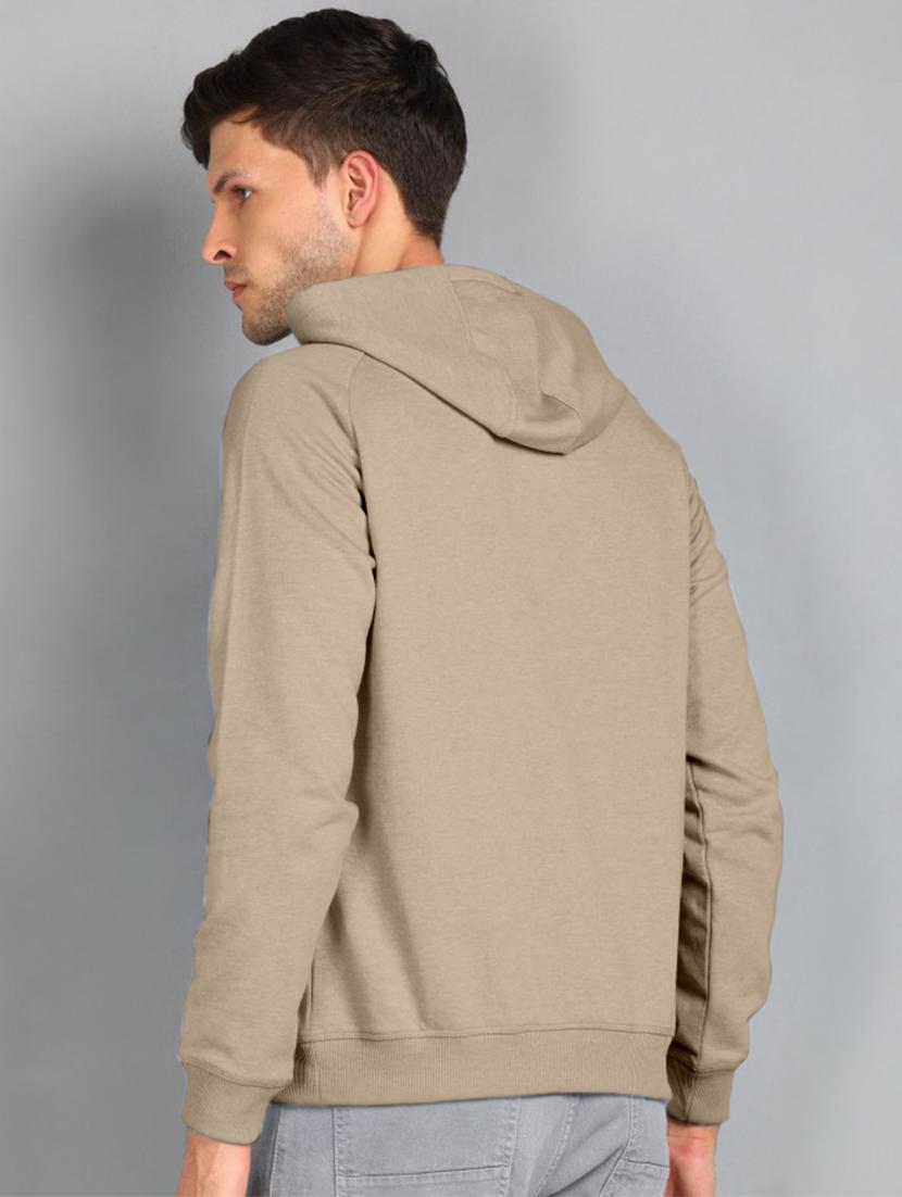beige chest print sweatshirt - 18440824 - Standard Image - 1