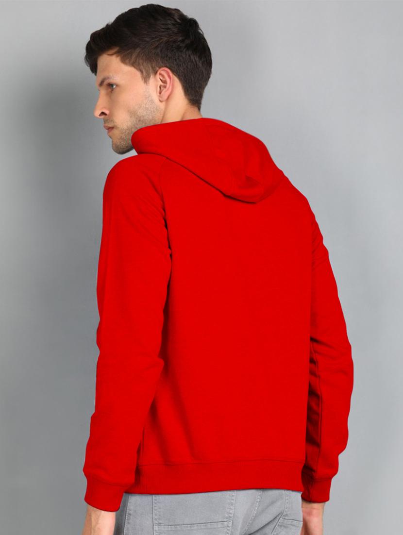 red chest print sweatshirt - 18440825 - Standard Image - 1