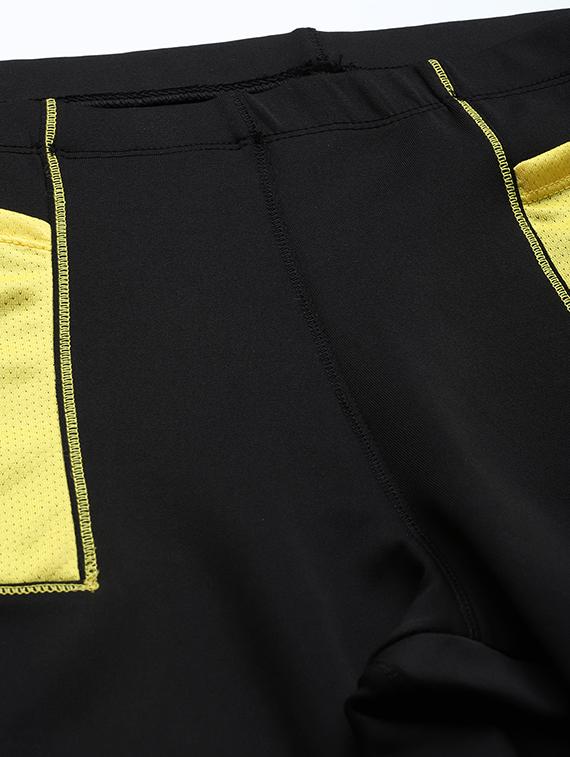 high rise color block sports legging - 18440842 - Standard Image - 4