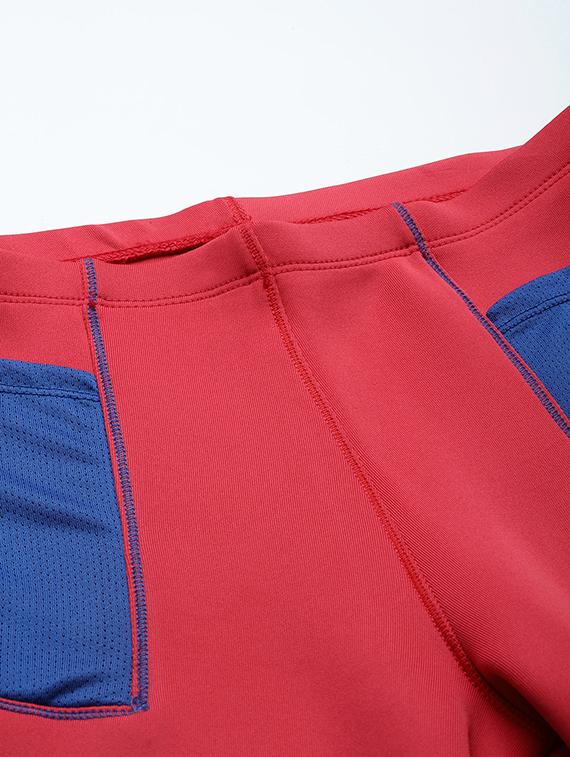 high rise color block leggings - 18440843 - Standard Image - 4