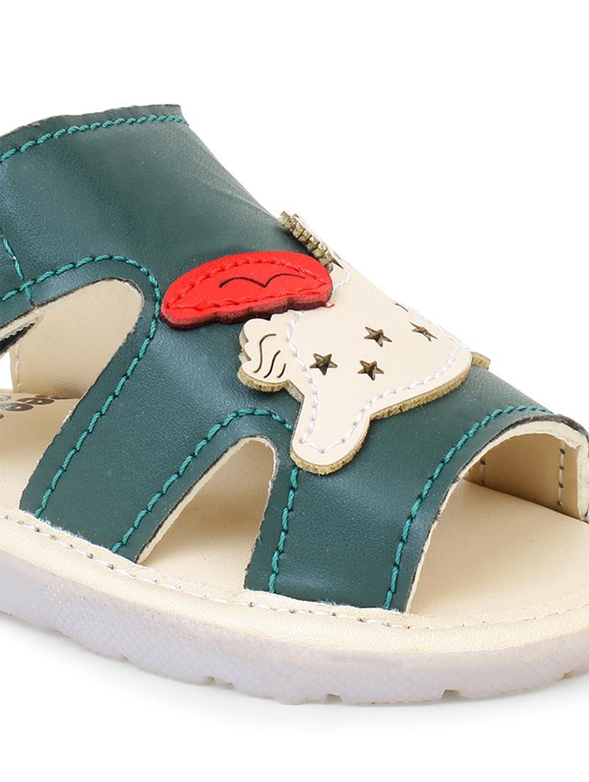 girls green back strap floater - 18441543 - Standard Image - 4