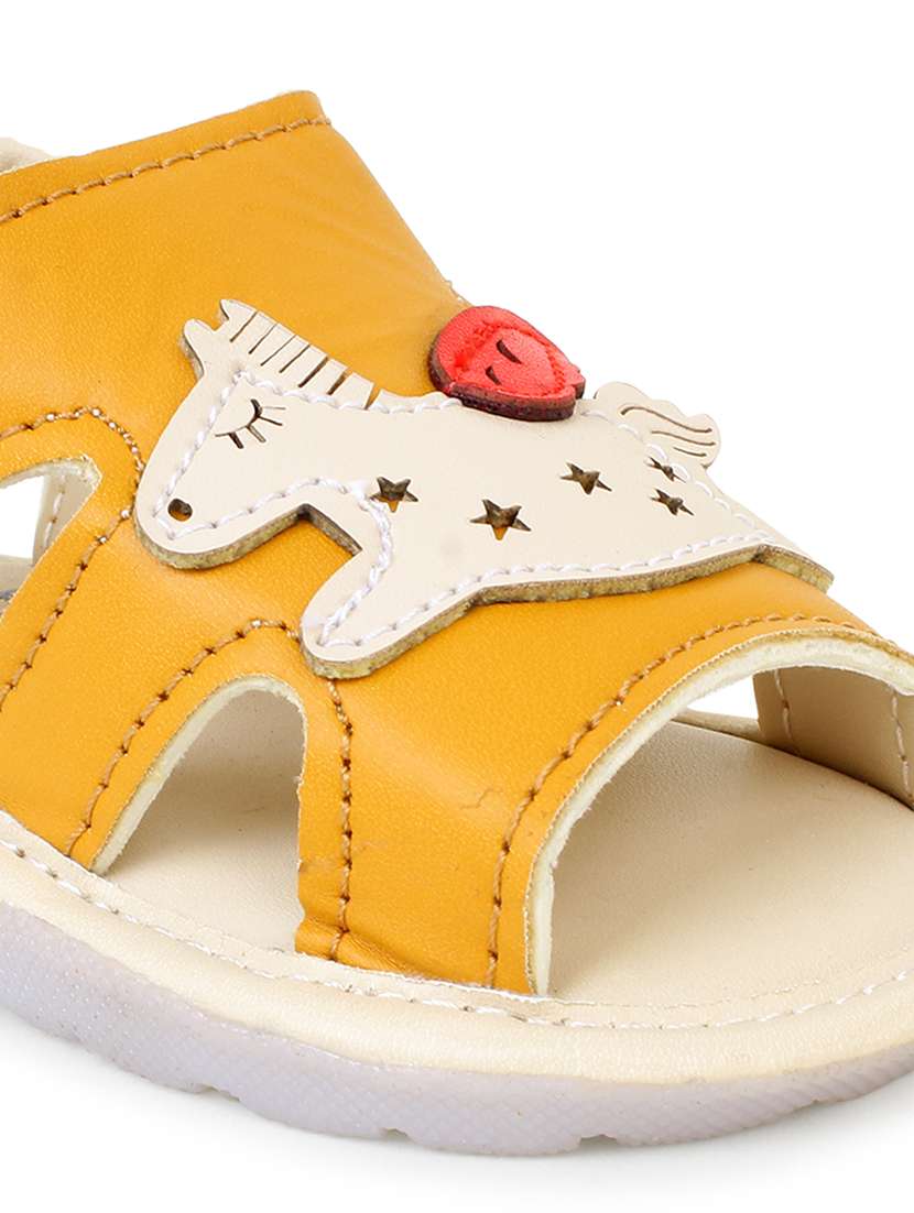 girls yellow back strap floater - 18441545 -  Standard Image - 4