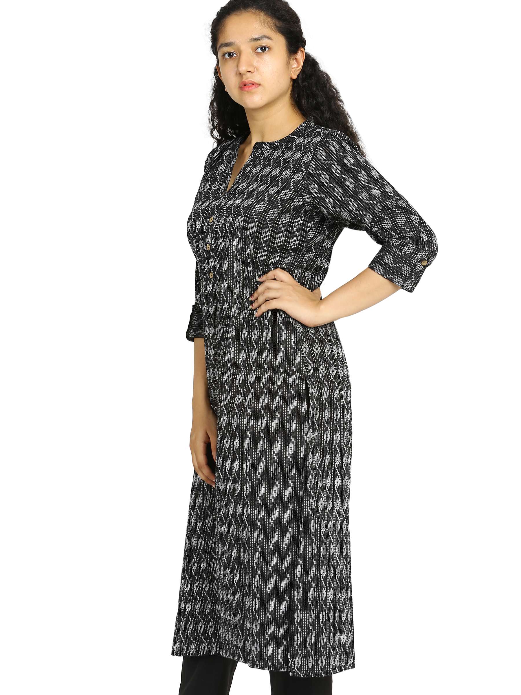 women's straight kurta - 18441965 -  Standard Image - 1