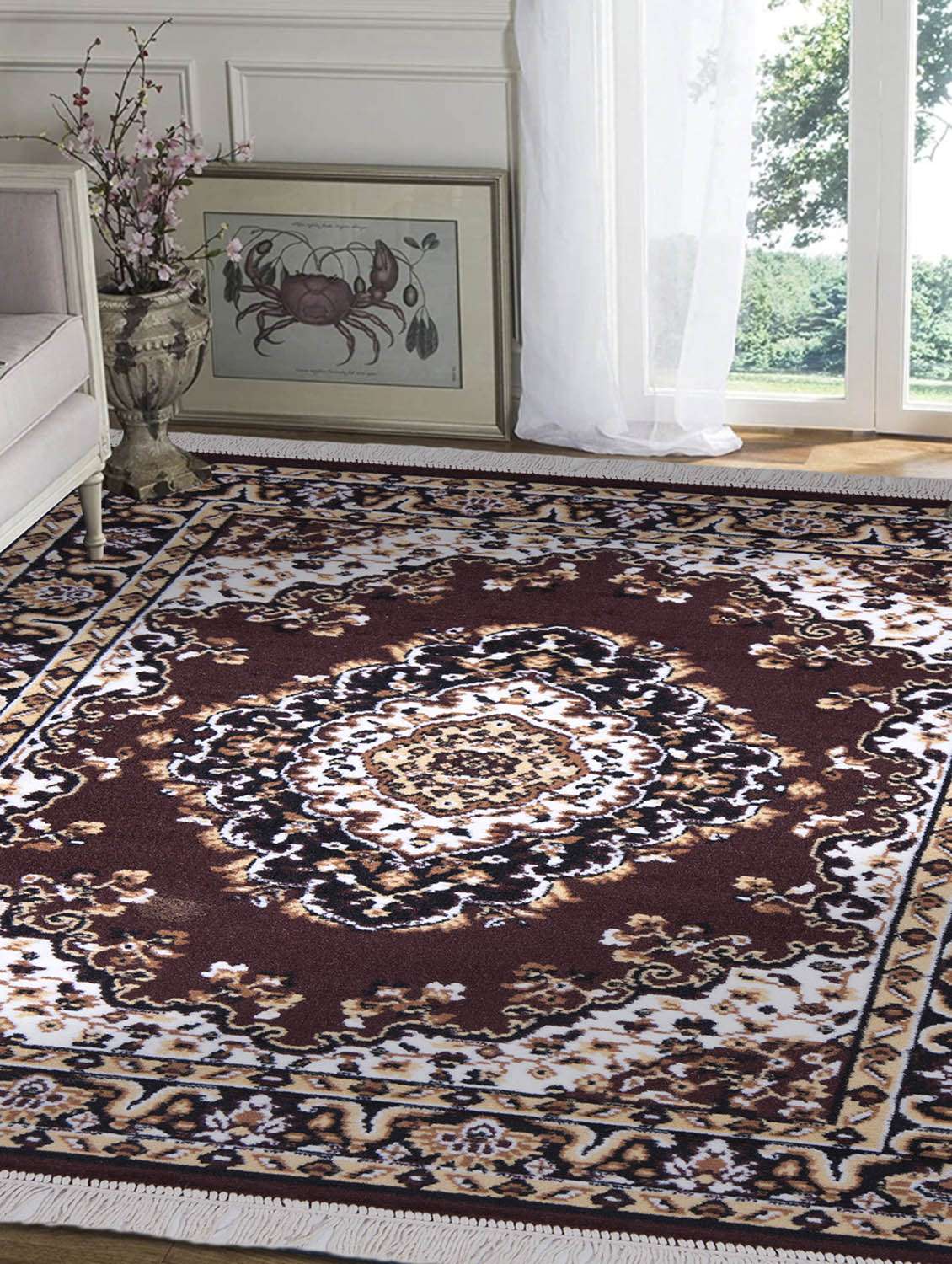 printed living room home carpet
