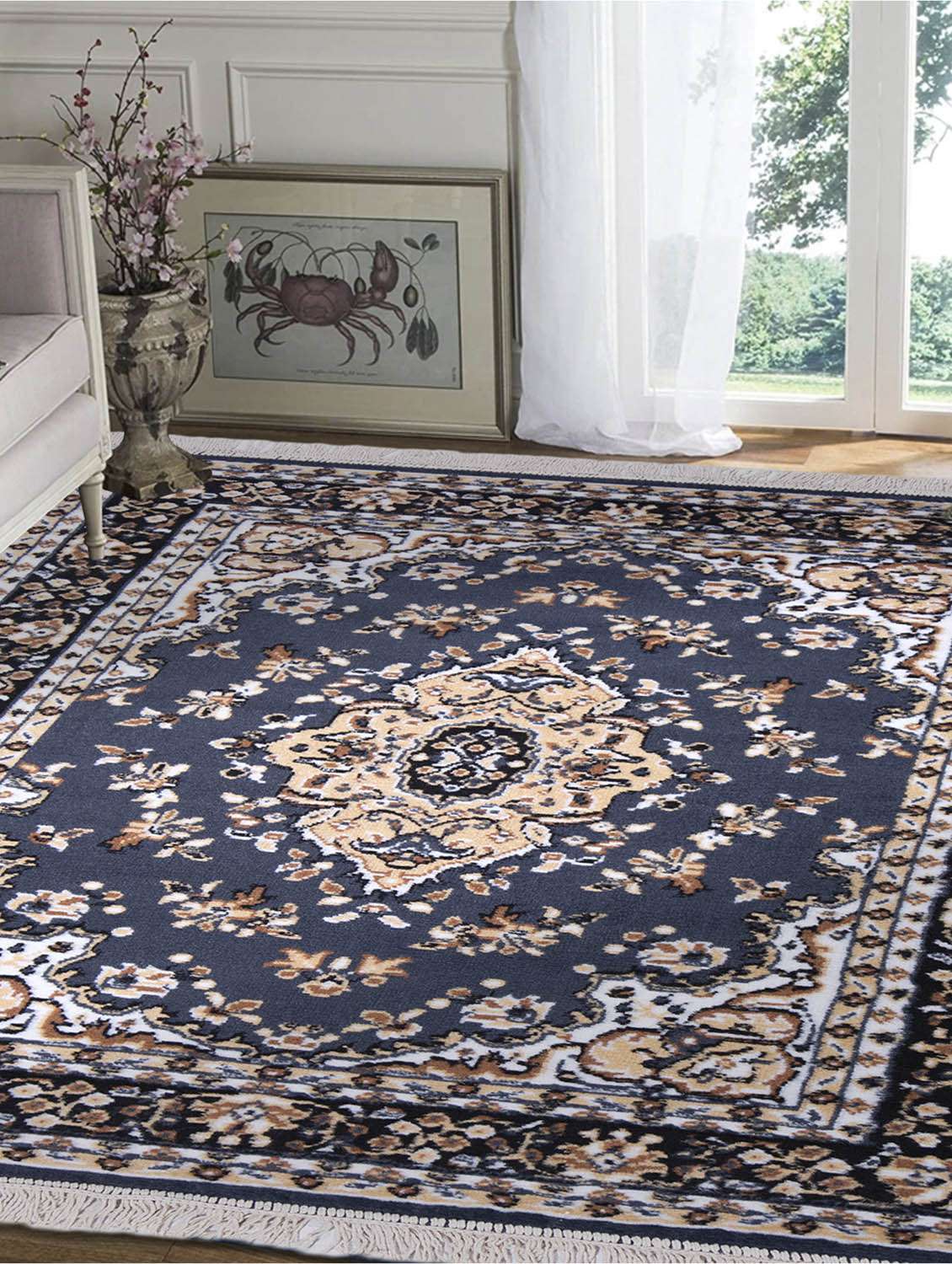 printed living room home carpet