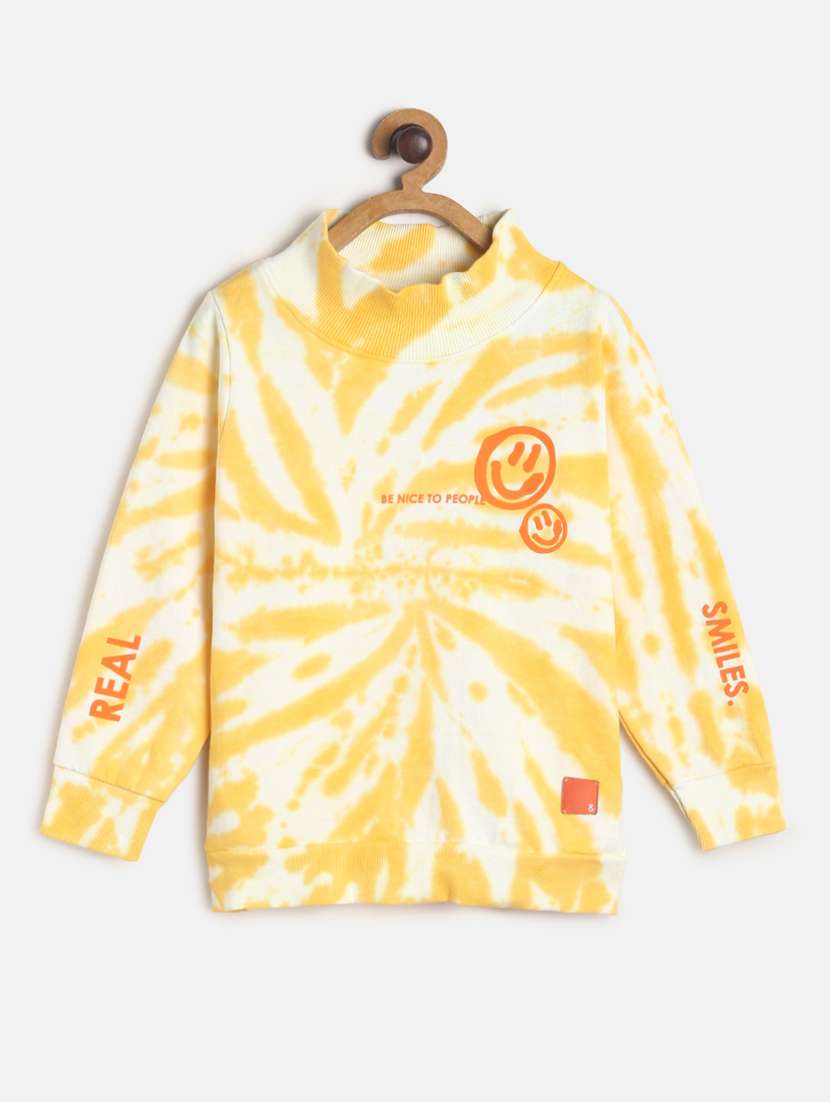 boys tie & dye sweatshirt