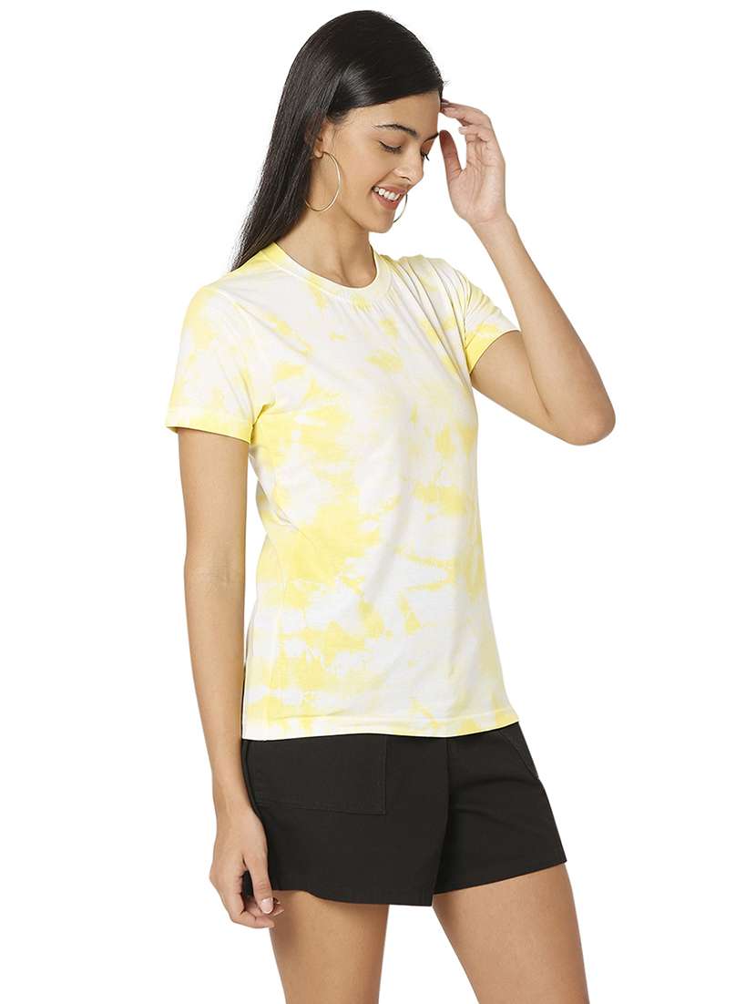 women's all over print crew neck t-shirt - 18442395 -  Standard Image - 1