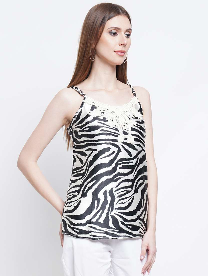 women's straight shoulder strap top - 18444276 - Standard Image - 1