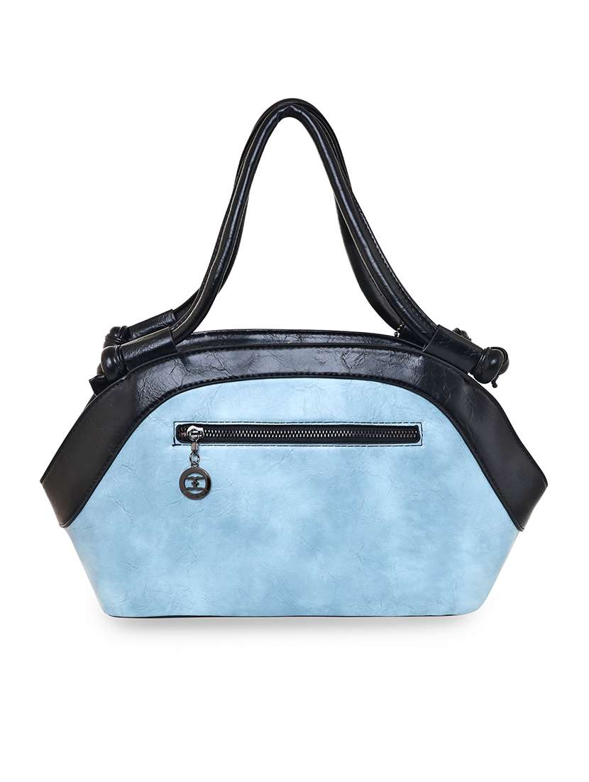 light blue embroidered regular sling bag - 18444385 - Standard Image - 1