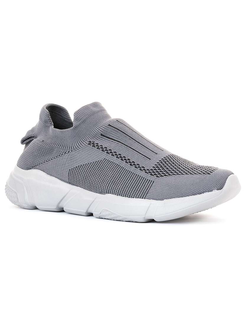  grey walking sports shoes for men