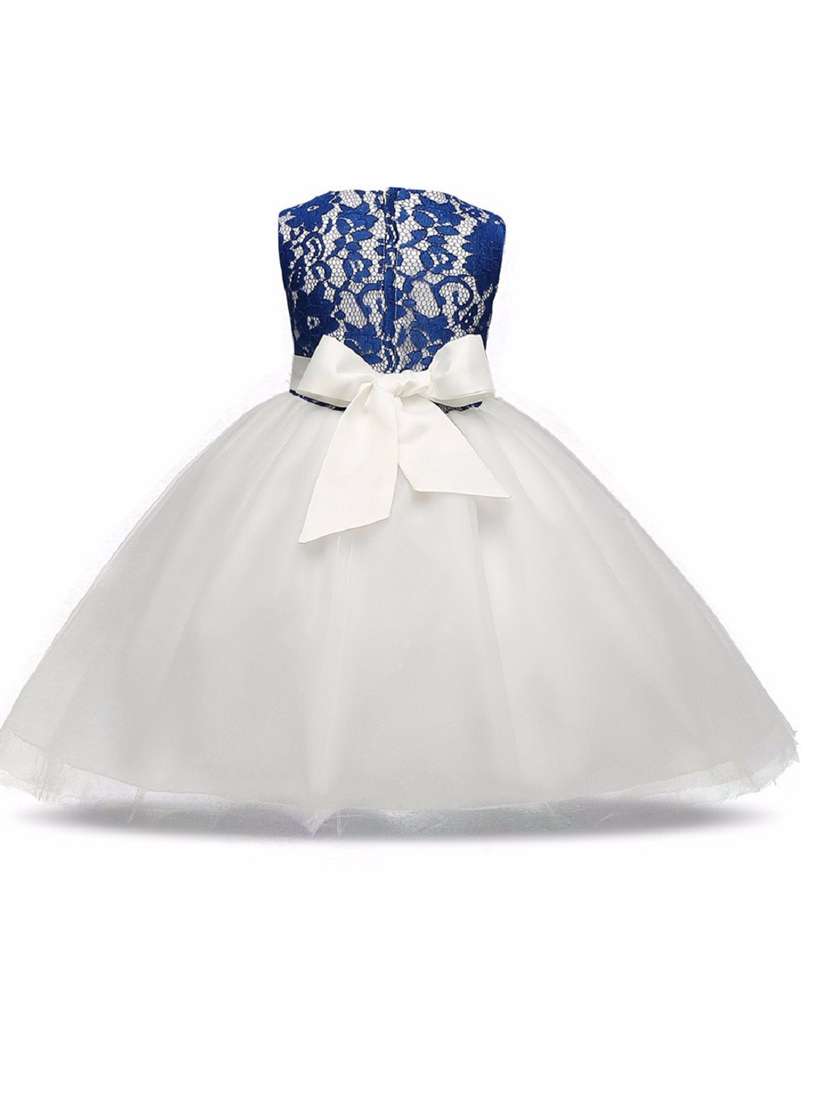 girls round neck sleeveless frock - 18445063 -  Standard Image - 1