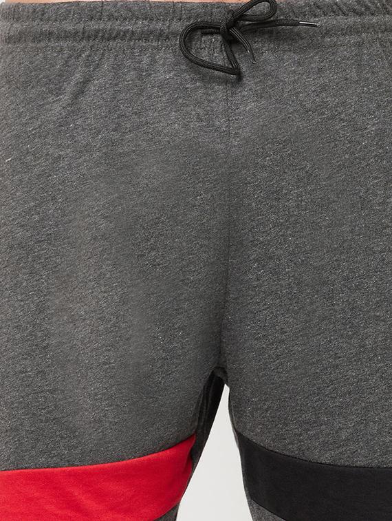 grey stripes mid rise short - 18445275 - Standard Image - 4