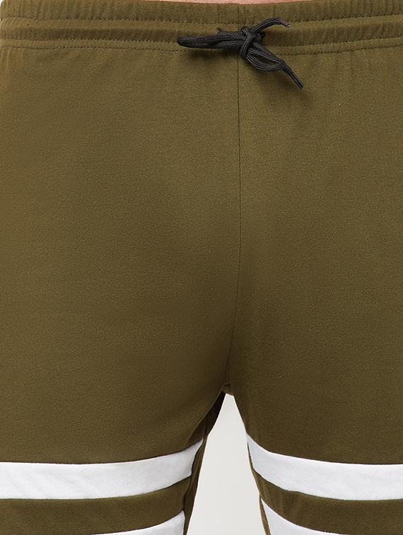 green stripes mid rise short - 18445276 - Standard Image - 4