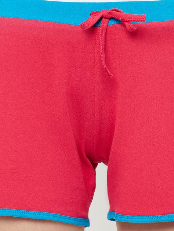 red solid regular short - 18445287 - Standard Image - 4