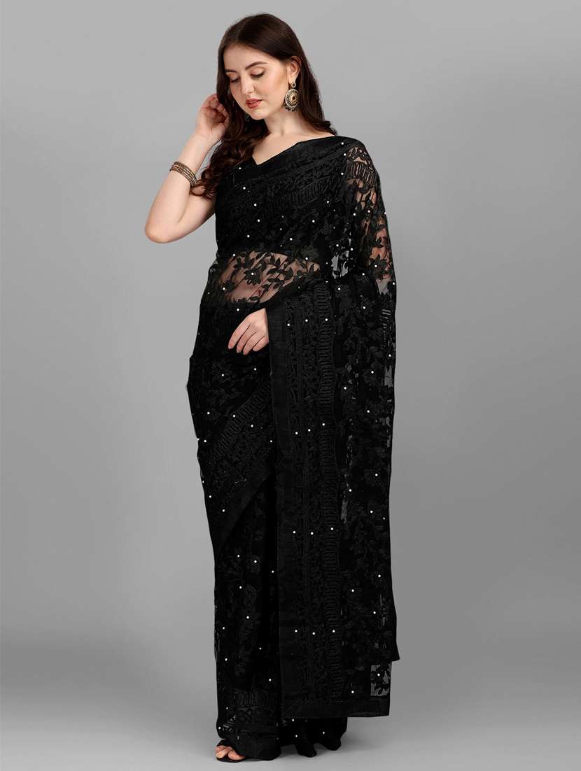 women's embroidered saree