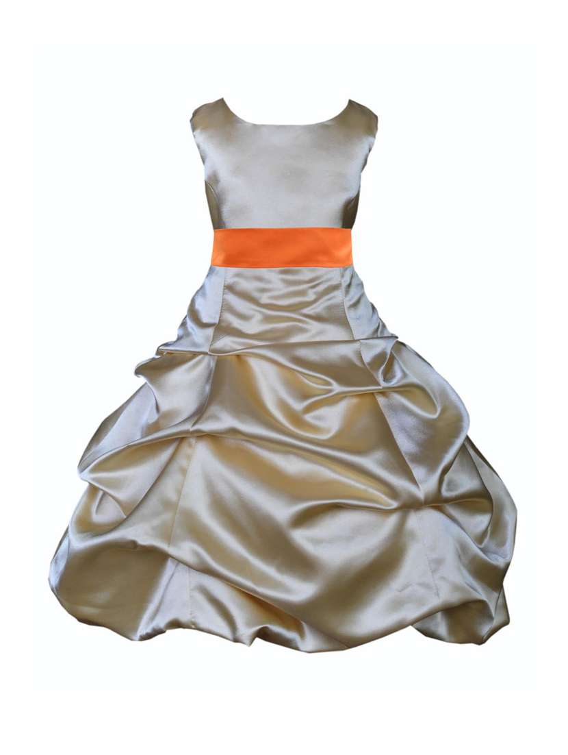 girls round neck sleeveless frock