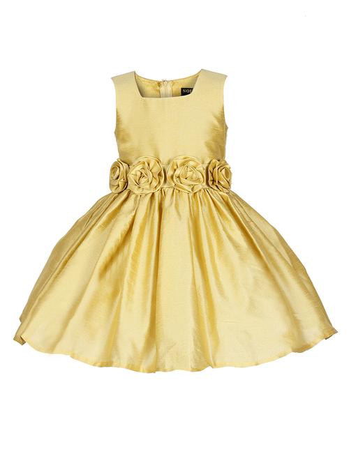 girls square neck sleeveless frock - 18445740 - Standard Image - 0