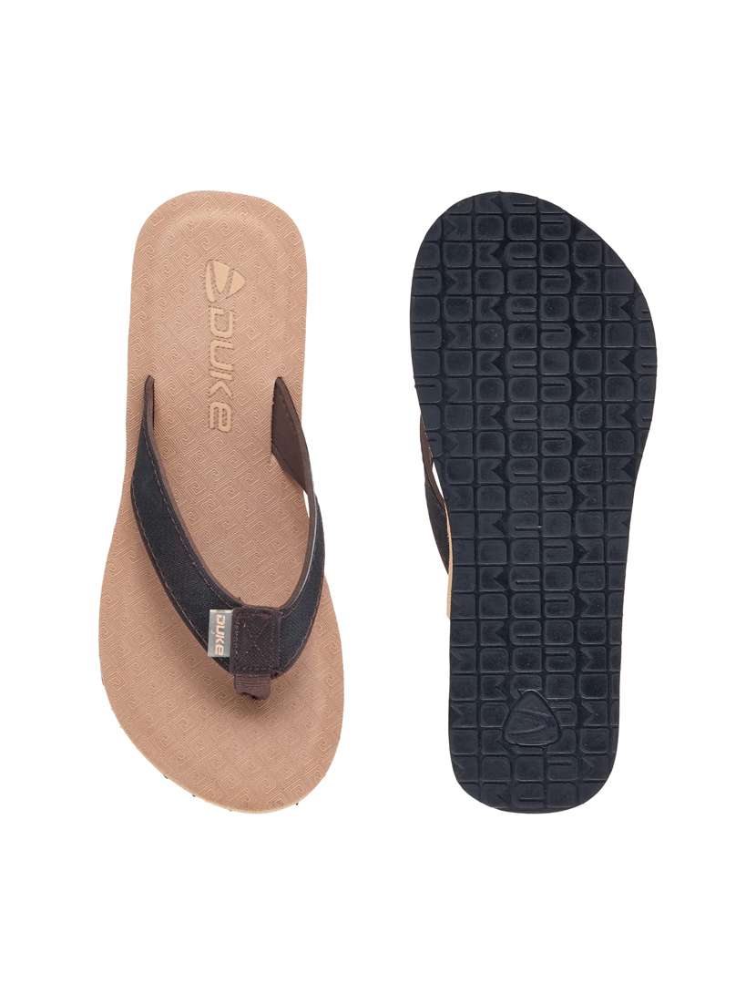 women tan toe separator flip-flop - 18445850 -  Standard Image - 4