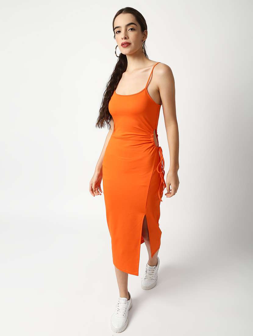 women's bodycon solid dress