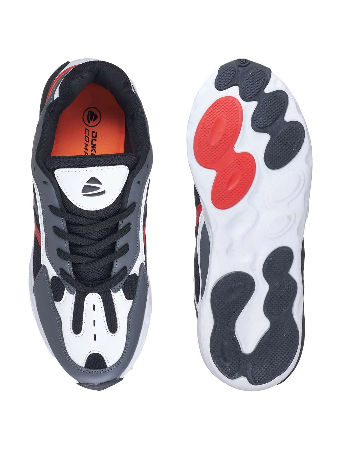 men grey lace up sport shoe - 18446348 -  Standard Image - 4