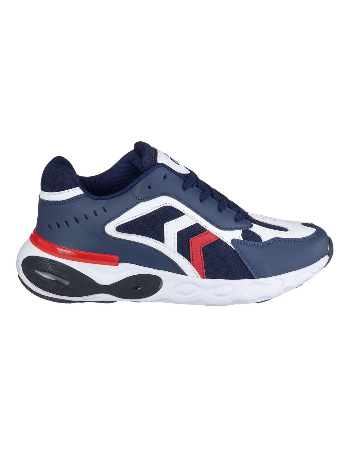 men navy lace up sport shoe - 18446349 -  Standard Image - 1