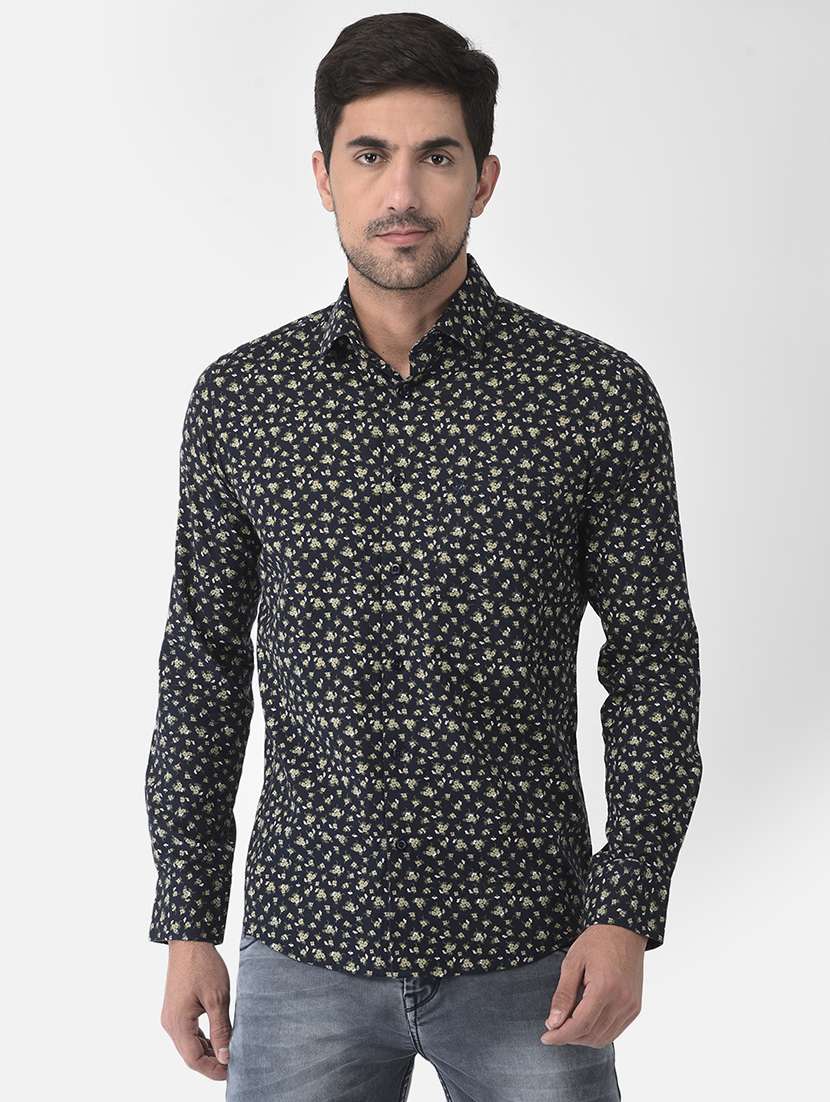 mens florals casual shirt
