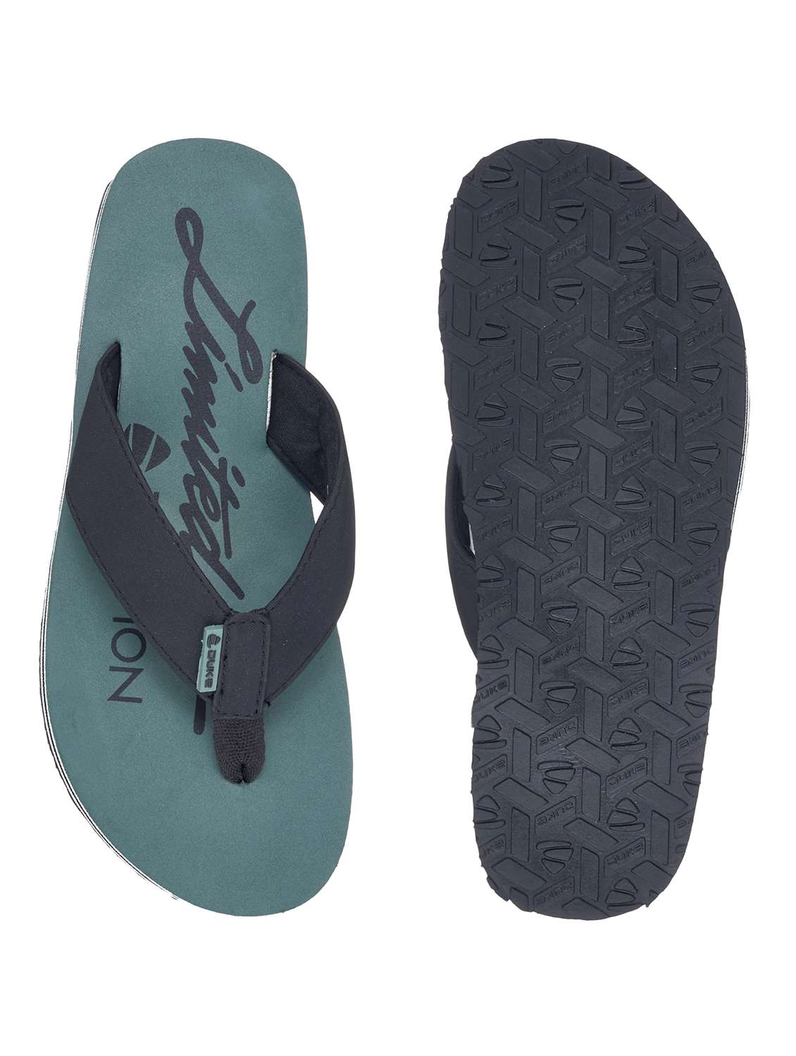 men green slip on flip flop - 18446440 -  Standard Image - 4