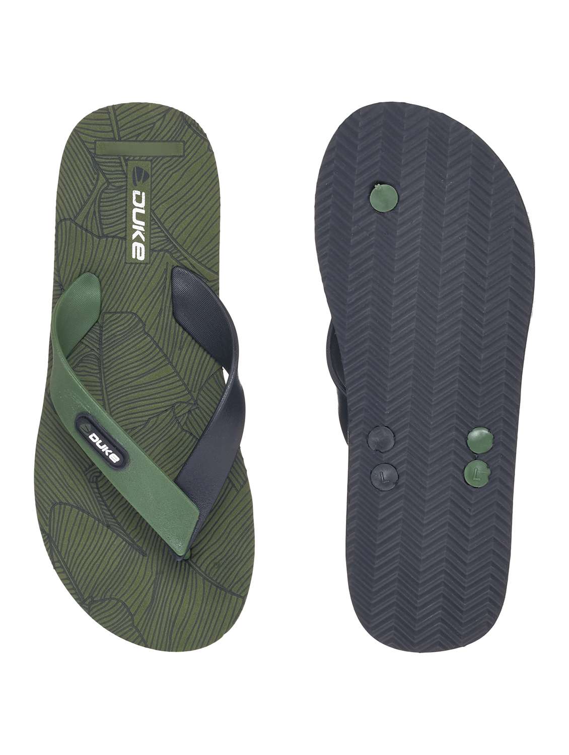 men green slip on flip flop - 18446444 -  Standard Image - 4