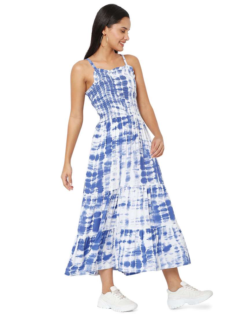 women's fit & flare polka dots dress - 18446830 -  Standard Image - 1