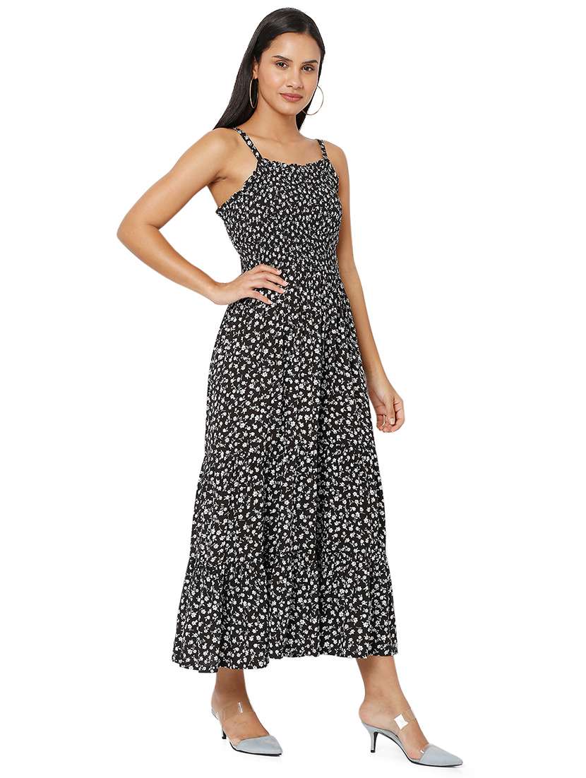 women's tiered dress floral dress - 18446833 -  Standard Image - 1