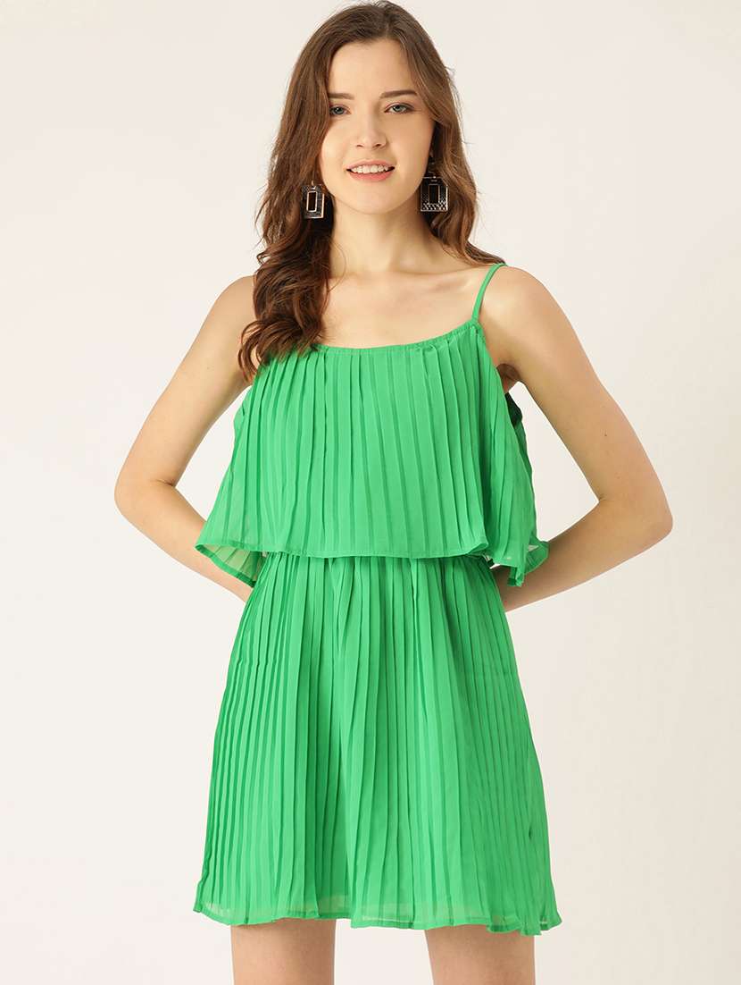 women's layered solid dress