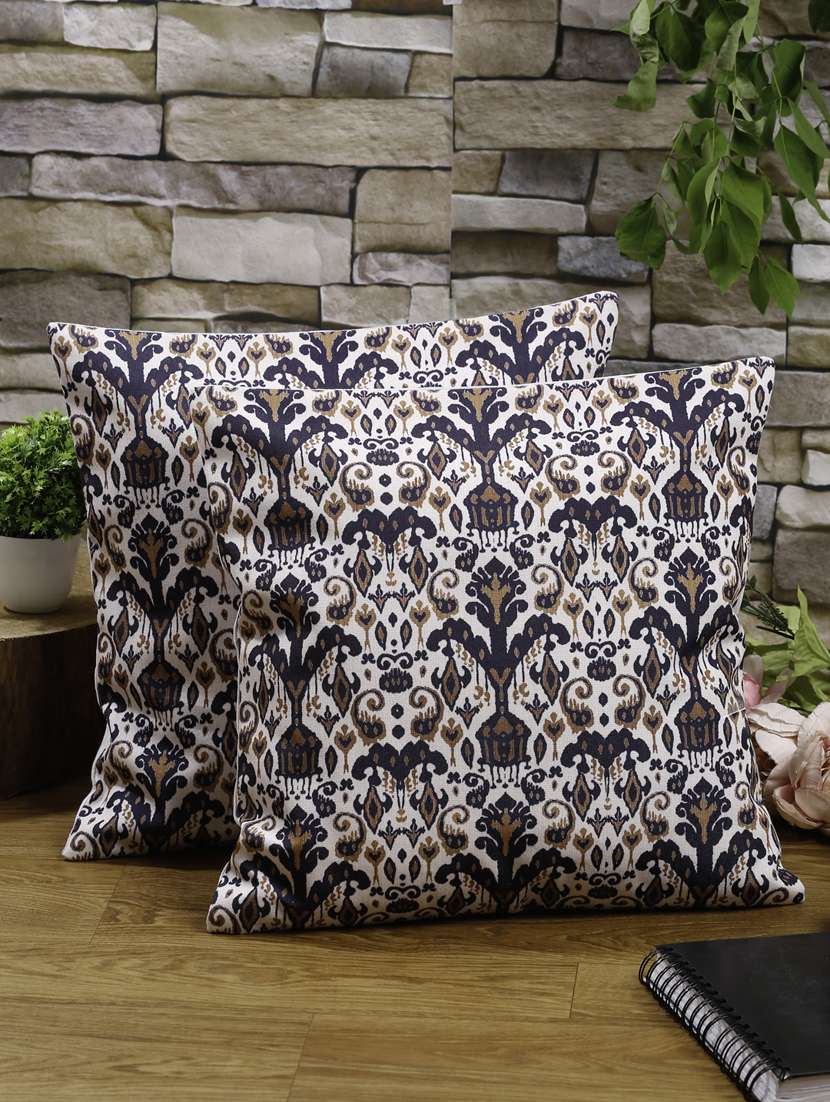 alina decor set of 2 digital printed cushion covers 16 x 16 inch