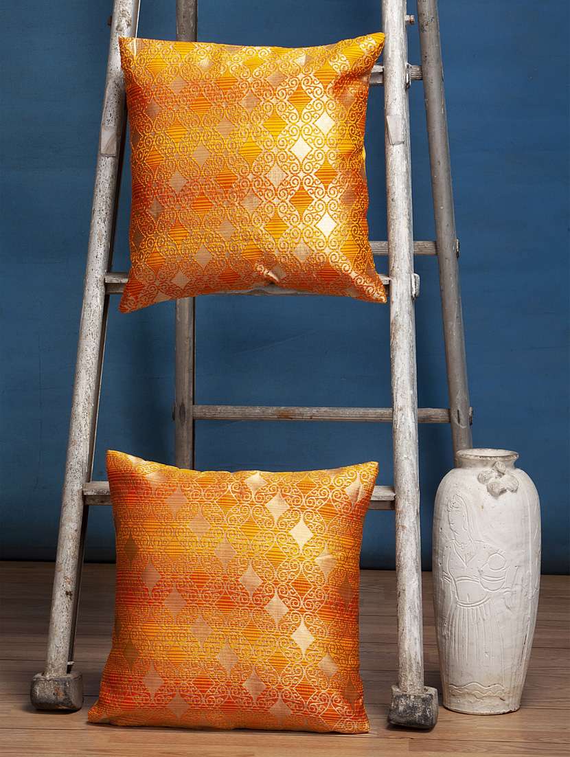 alina decor set of 2 cushion covers 24 x 24 inch