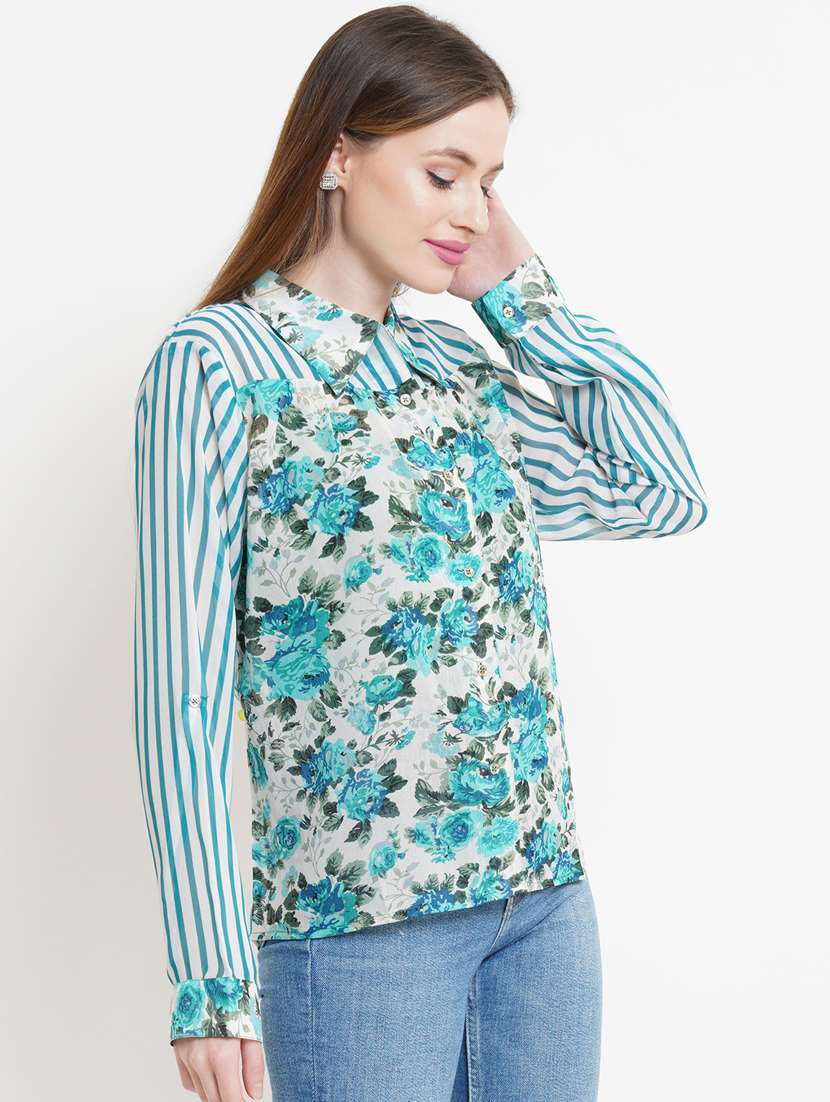 women's tank top collared top - 18448991 -  Standard Image - 1