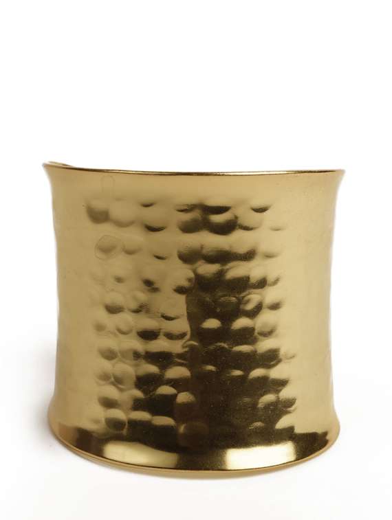 statement cuff gold bracelet - 18449910 -  Zoom Image - 0