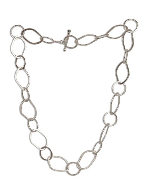 ravishing link lock silver necklace - 18449922 - Standard Image - 0