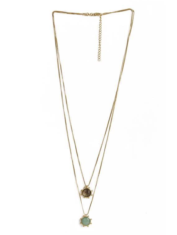 marvelous layered gold necklace - 18449925 -  Zoom Image - 0