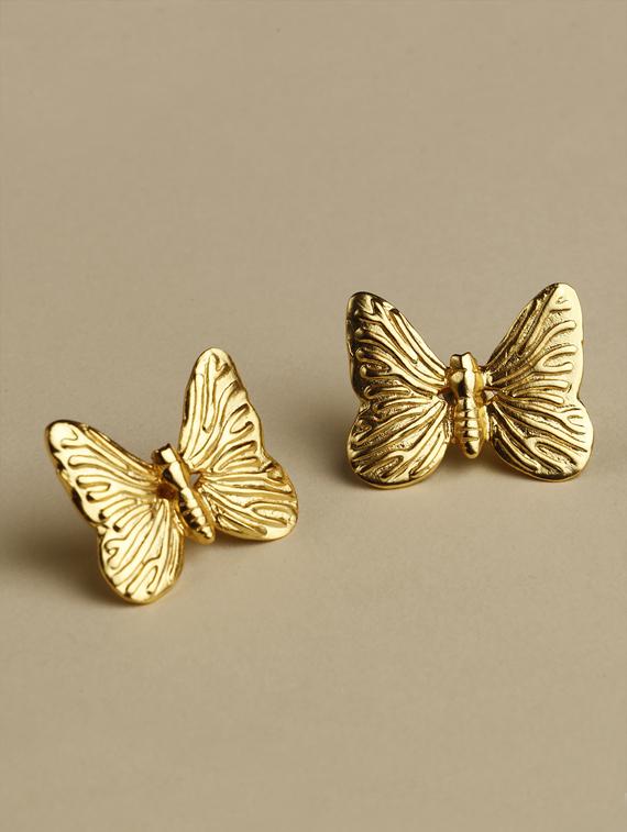 butterfly stud earings - 18449942 -  Zoom Image - 0