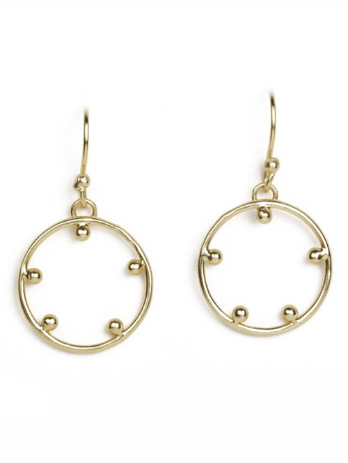 gorgeous gold hoop earings - 18449943 - Standard Image - 0