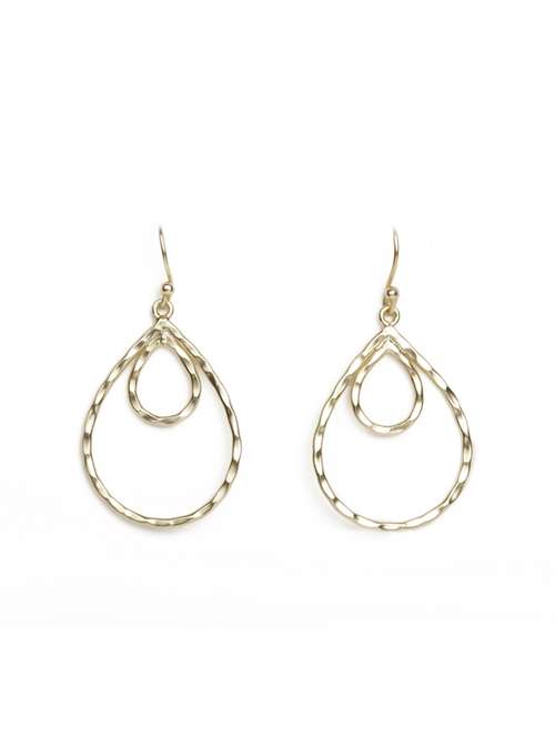 supreme spinal hoops gold earrings - 18449965 -  Standard Image - 0