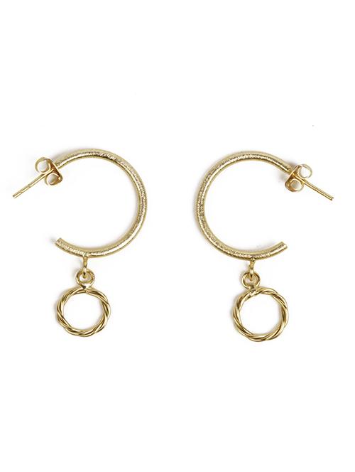 majestic drop gold earrings - 18449972 -  Standard Image - 0