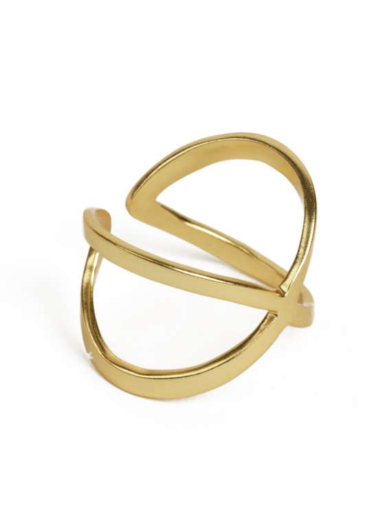 mystic gold statement ring
