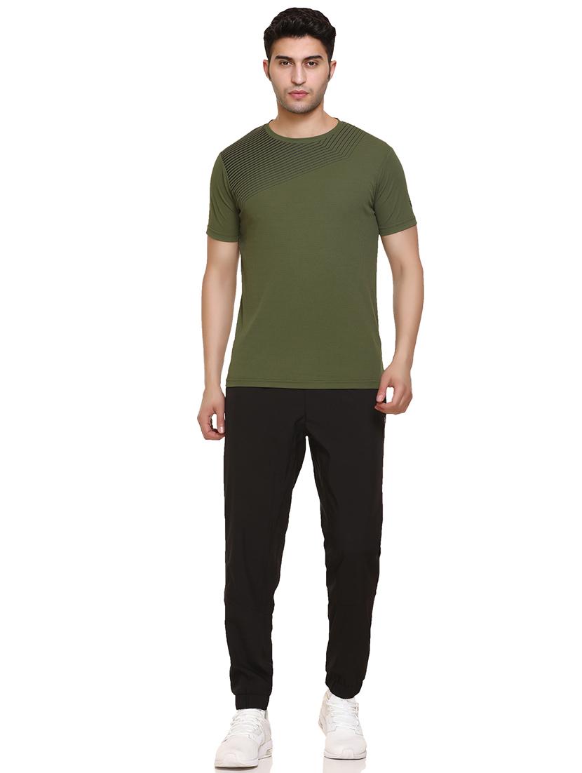 green chest-printed t-shirt - 18450031 - Standard Image - 4