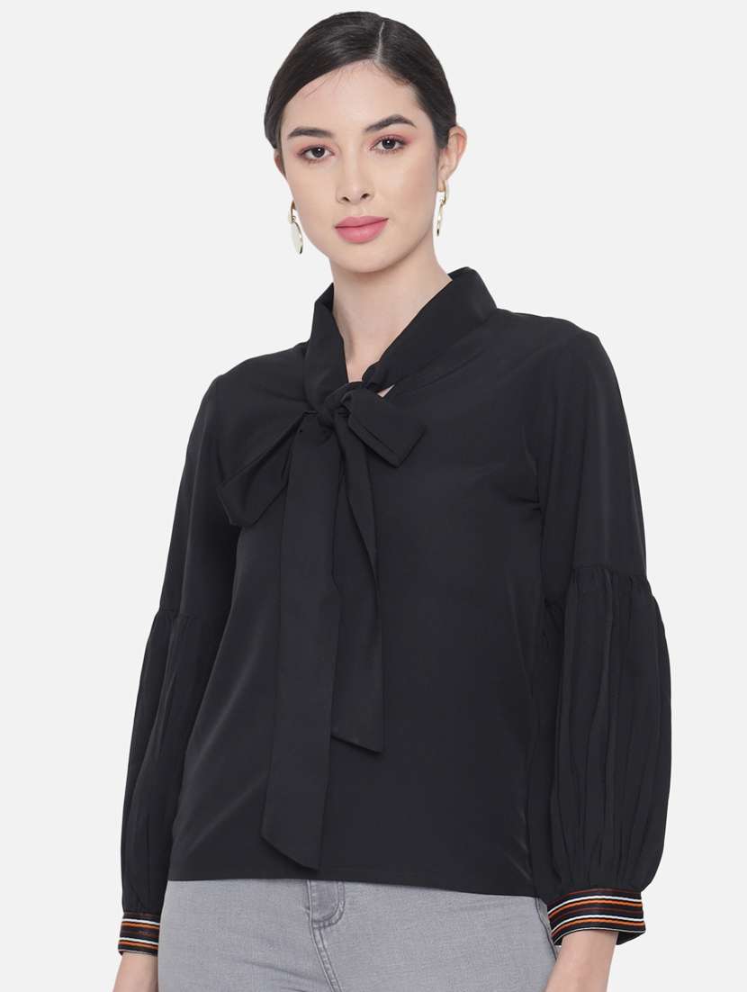 women's straight cowl neck top