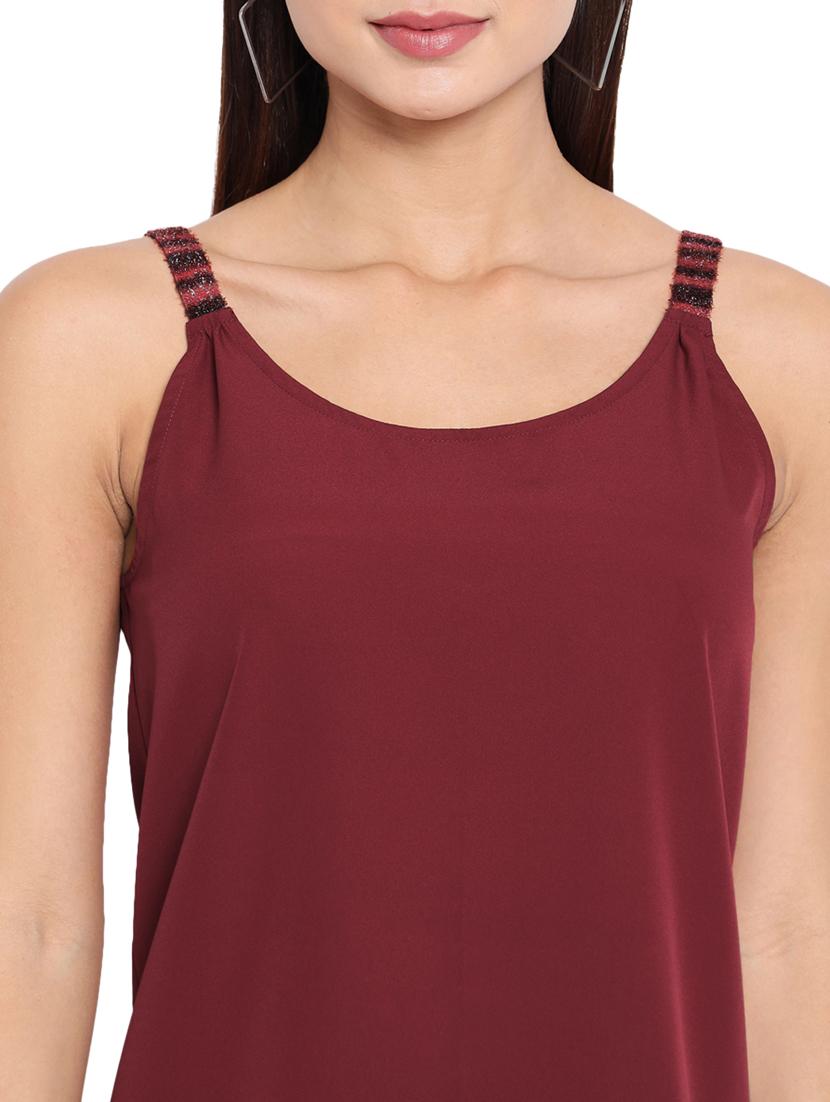 women's camisole shoulder strap top - 18450174 - Standard Image - 6